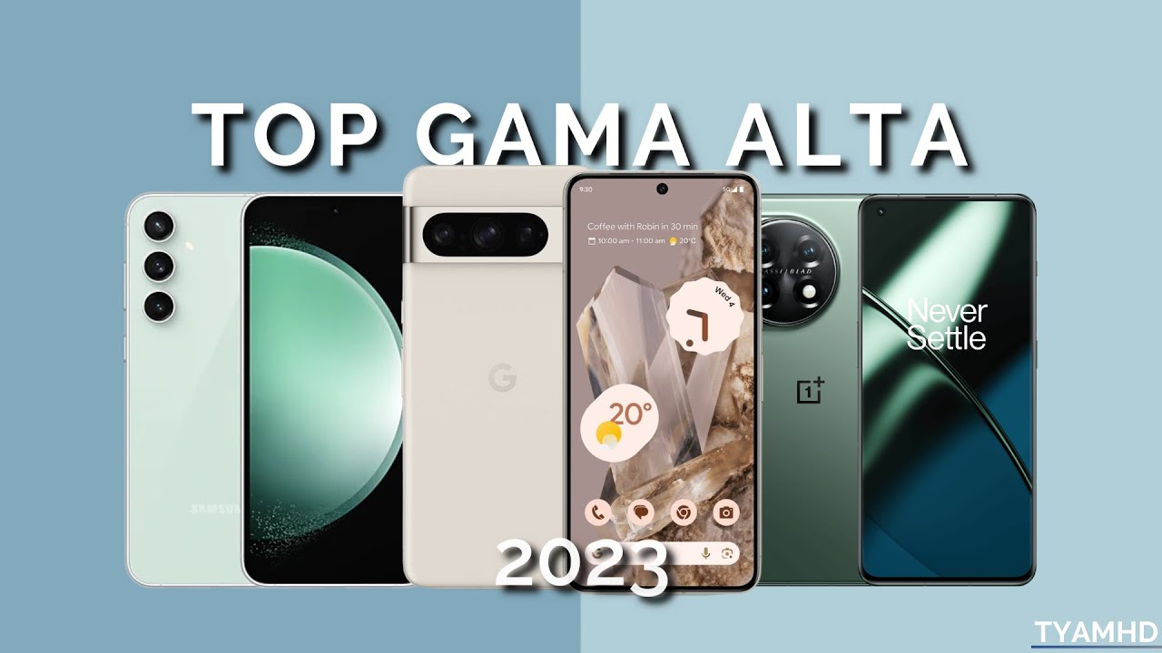 TOP 6 Mejores teléfonos GAMA ALTA PARA COMPRAR | Edición Noviembre 2023 | Tops