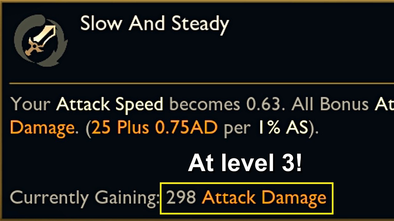 Slow and Steady is OP - but you NEED This Champion...