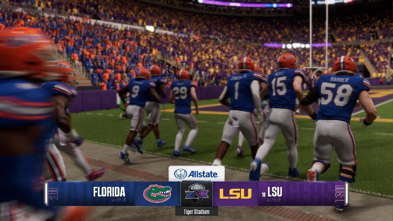 Week 12: Florida @ 10 LSU