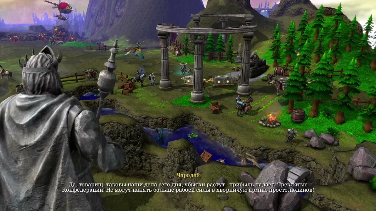 Золотой век Азерота. Глава первая. Новый Авалон | Warcraft 3: Reforged. [Русская озвучка]