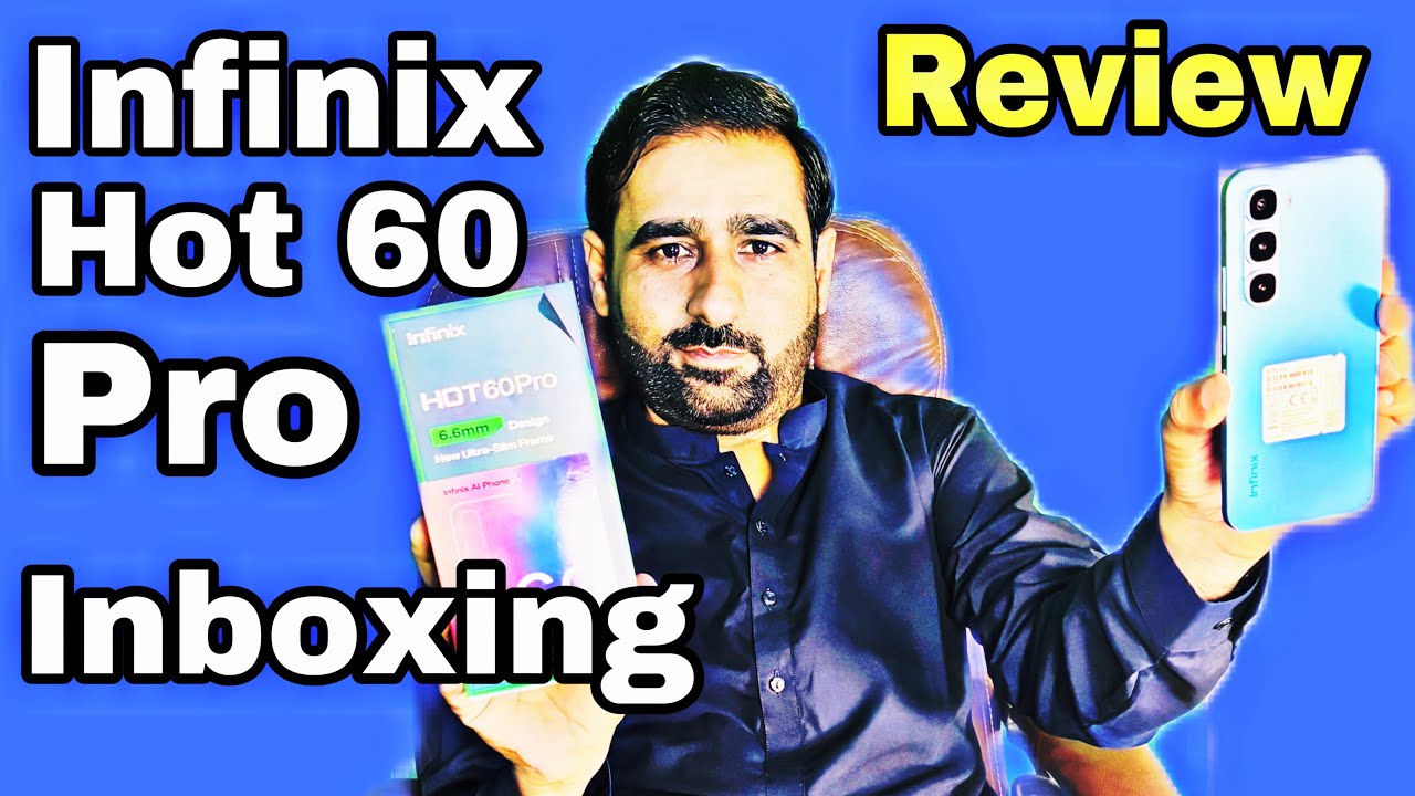 Infinix Hot 60 Pro Unboxing & Review || 50 mp Camera, 16 gb ram rom and 128gb Memory