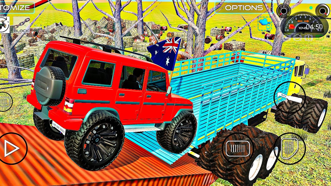 Loading Bolero 4x4 in Dumper4x4🔥 #thar4x4 #dumper6x6 #newtharvideo #virel