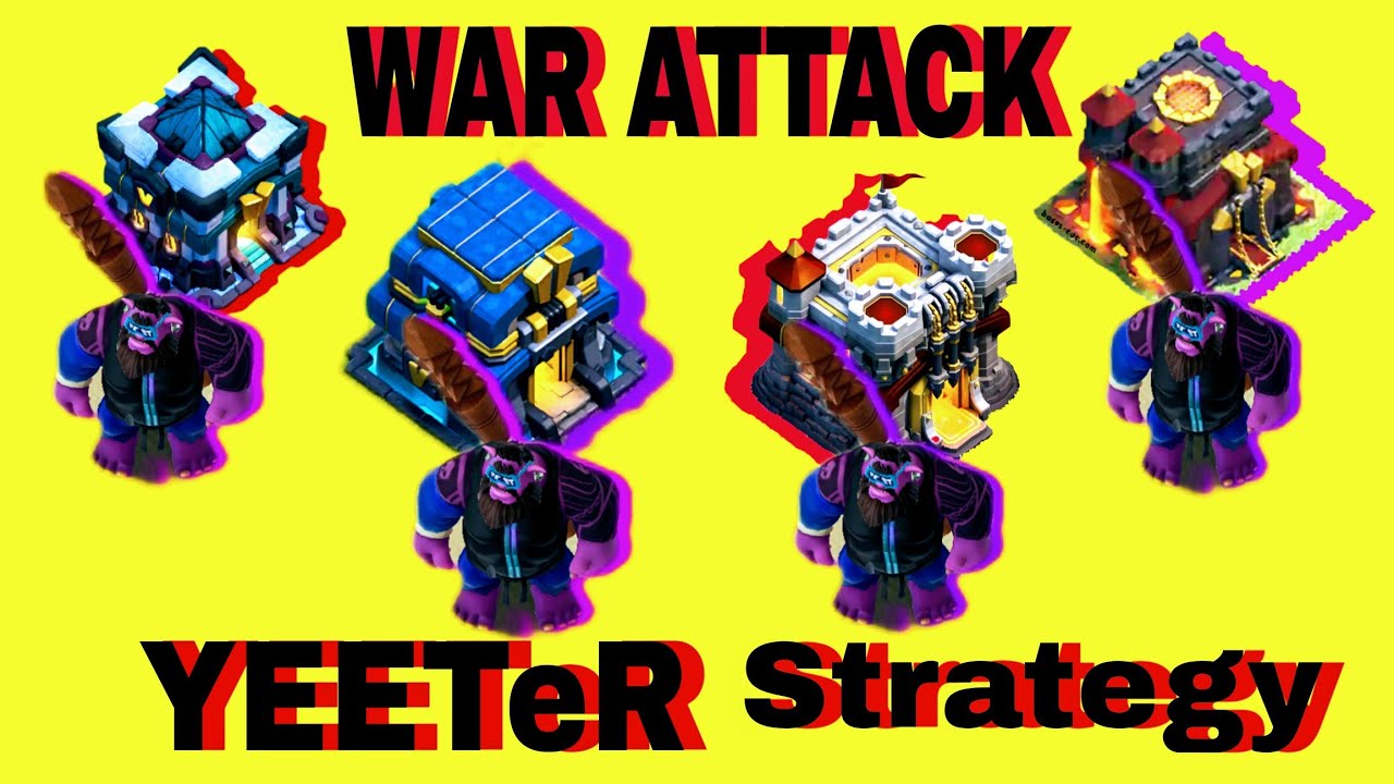 New Troop strategy // YEETeR attack strategy for Th 10/11/12/13 // best ground attack strategy