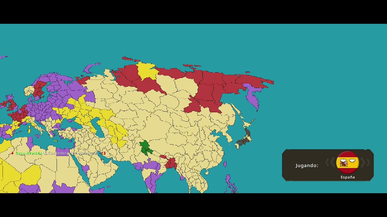 Segundo video corto de “JUGANDO COUNTRIBALLS AT WAR PERO CON LA DINASTÍA QING (CHINA🇨🇳)