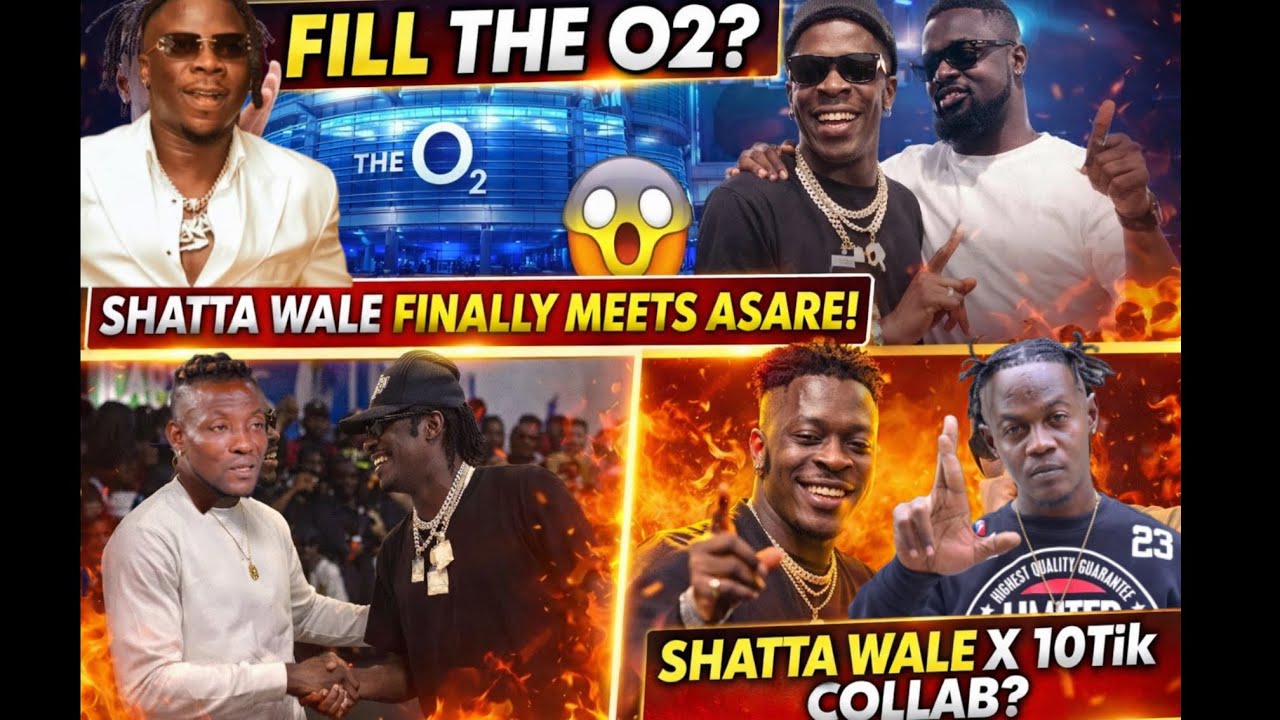 Stonebwoy Sets Condition to Fill O2 Arena With Sarkodie&Shatta wale meets Benjamin Asare &10tik coll