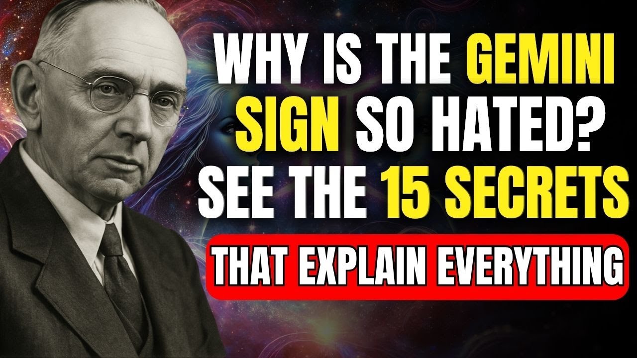 Edgar Cayce REVEALS 15 SHOCKING REASONS why everyone ENVIES Geminis ♊ – even their rivals!