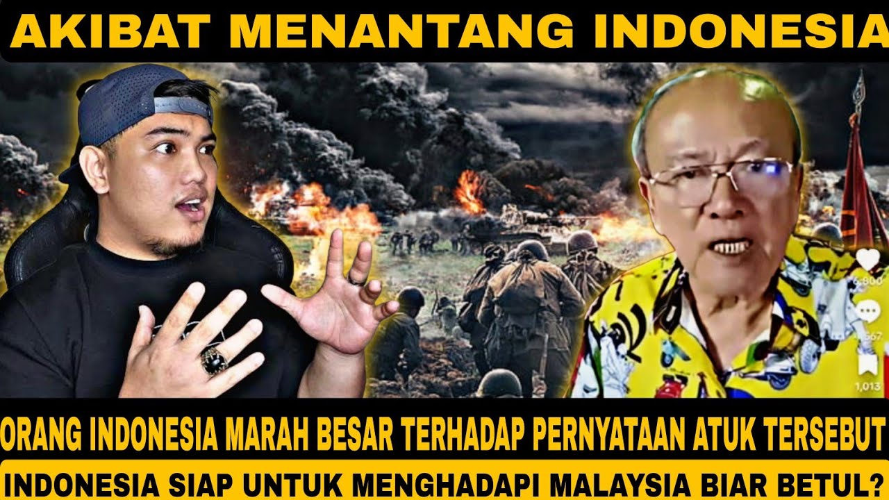 INDONESIA SIAP HANCURKAN MALAYSIA GARA2 MENANTANG INDONESIA BIAR BETUL?