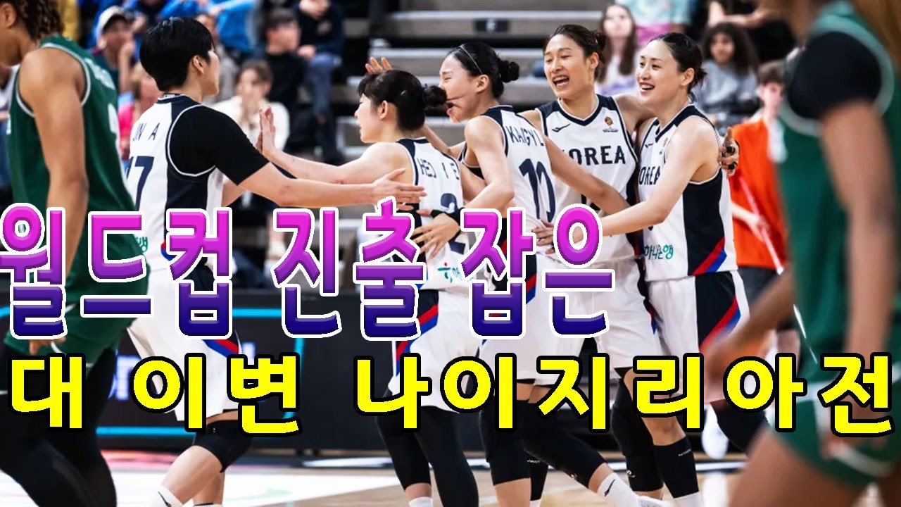 월드컵 진출 잡은 [대이변 나이지리아전]