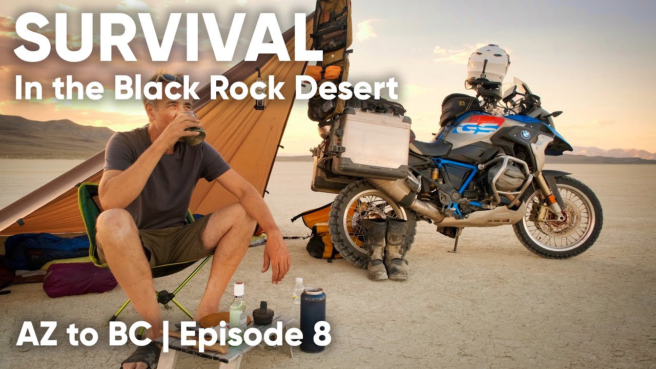 Surviving a Dust Storm on the Black Rock Desert in Nevada