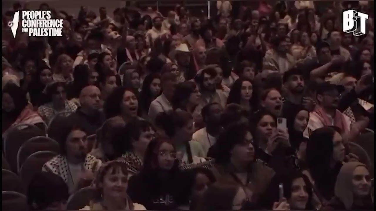Congresswoman Rashida Tlaib addressed the People&rsquo;s Conference