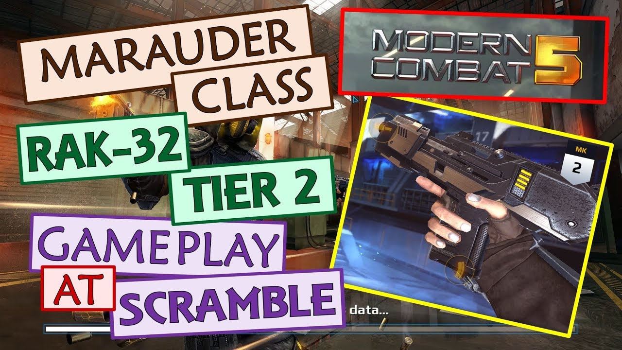 MC5 - MARAUDER Class - Gameplay of RAK-32 (Tier 2) - SCRAMBLE map