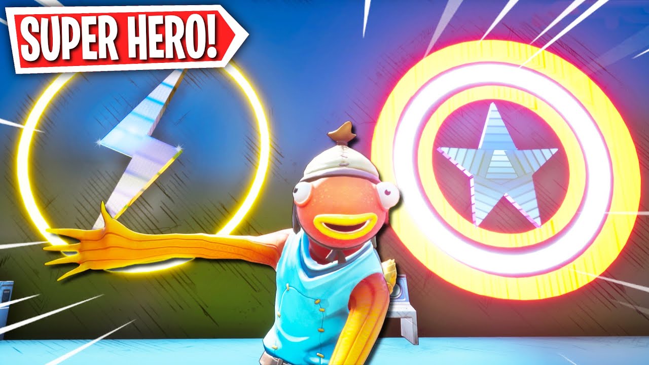 The COOLEST Super Hero Deathrun! (Fortnite Creative Mode)