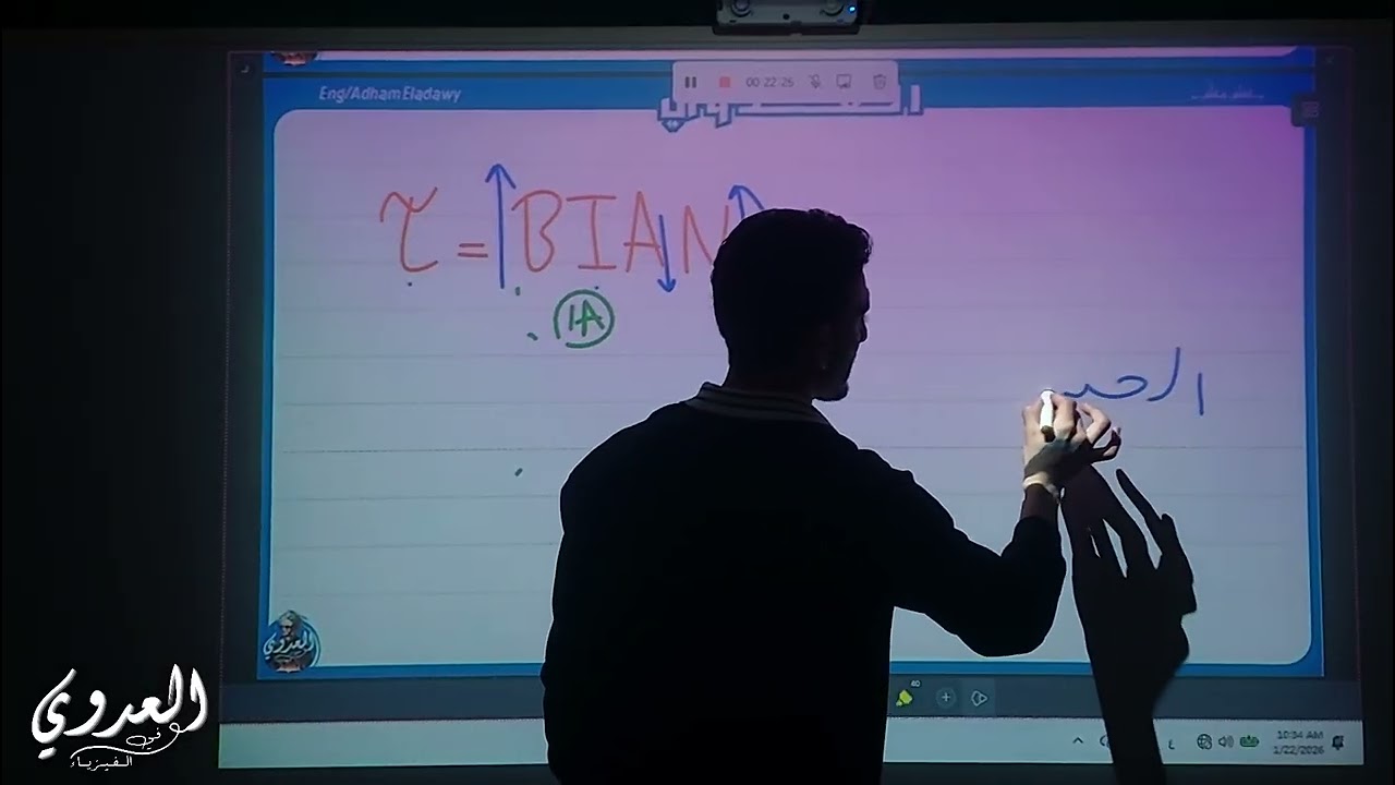 حل علي الجلفانومتر وشرح فكرة الاميتر للصف الثالث الثانوي