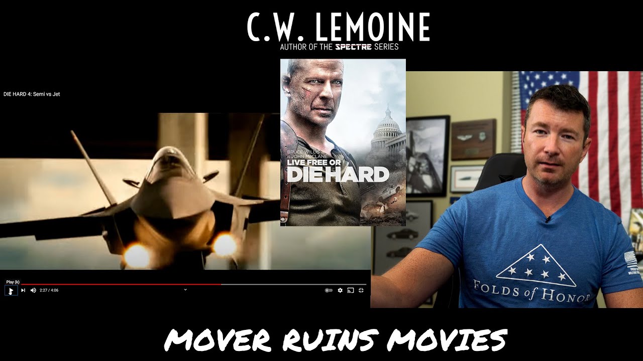 LIVE FREE OR DIE HARD (2007) F-35 Scene Reaction/Breakdown