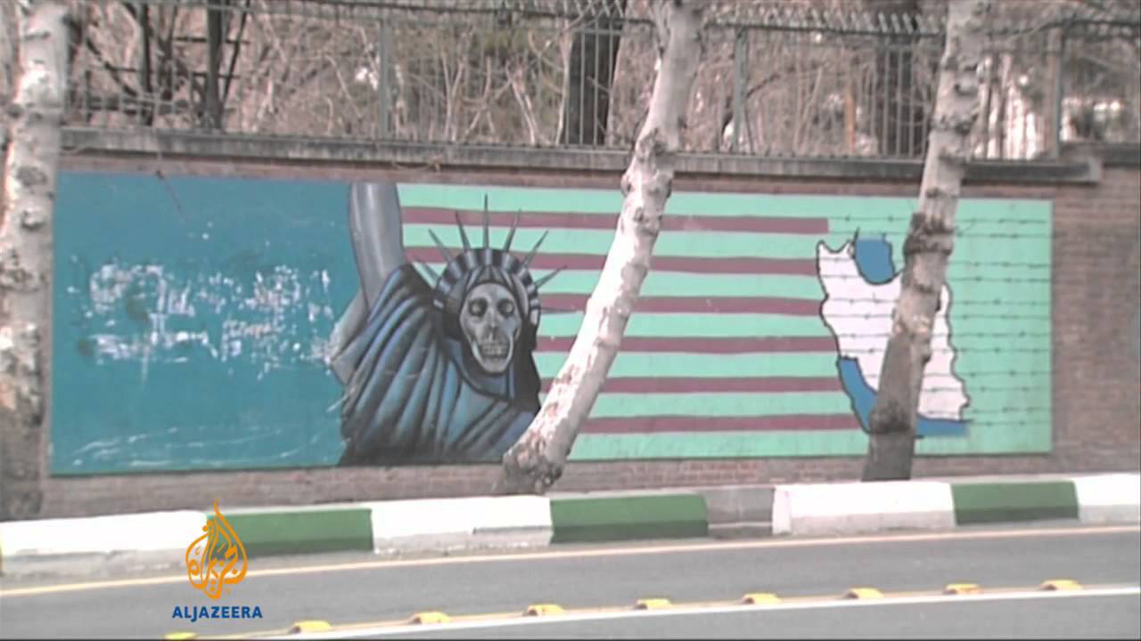 US embassy compound in Tehran stuck in time