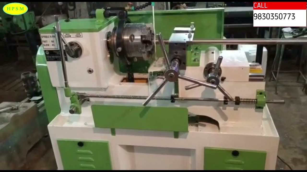 Pipe and Bolt Threading Machine  Unleashing the BEAST: Heavy-Duty Square Threading on a Landis