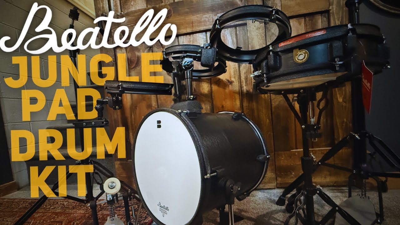 The Most Unique Drum Kit Under $400? Beatello Jungle Pad Drum Kit