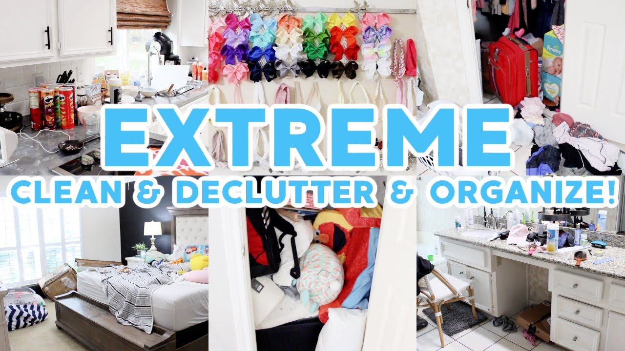 *EXTREME* CLEAN DECLUTTER & ORGANIZE WITH ME 2021! ALL DAY SPEED CLEANING MOTIVATION! SAHM ROUTINE!