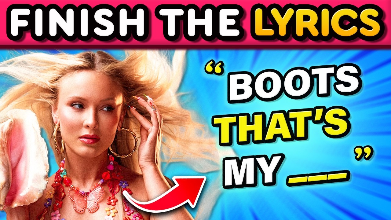FINISH THE LYRICS 🎵 Trending TikTok Songs 2026! 🔥 Music Quiz 2026