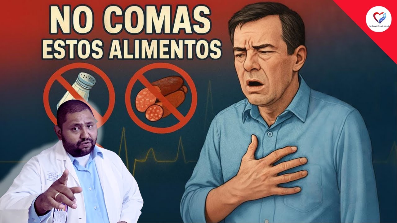 Evita estos alimentos si tienes insuficiencia cardiaca