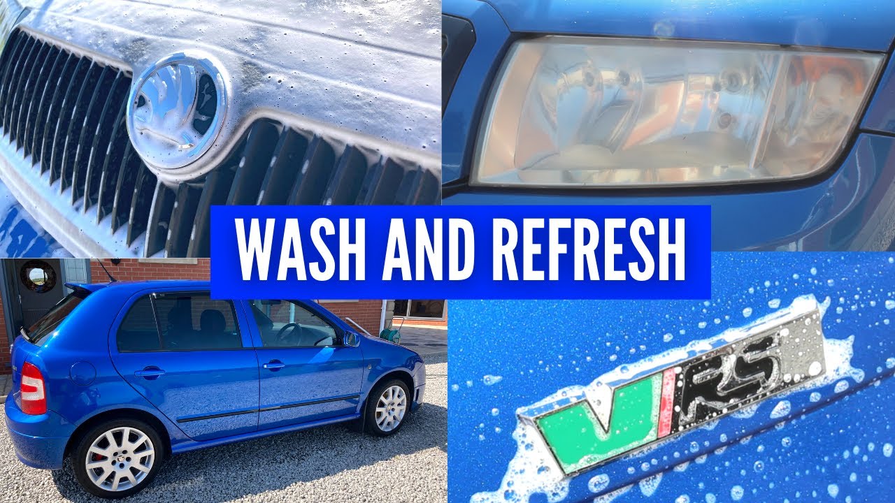 Wash, Wax and Headlight Restoration | Skoda Fabia vRS