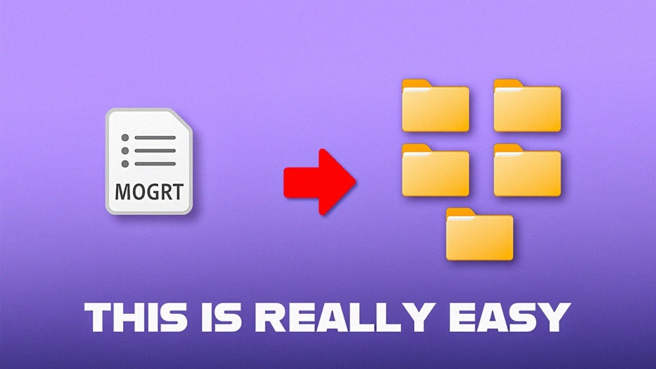 ХВАТИТ делать это с Mogrts в Premiere Pro