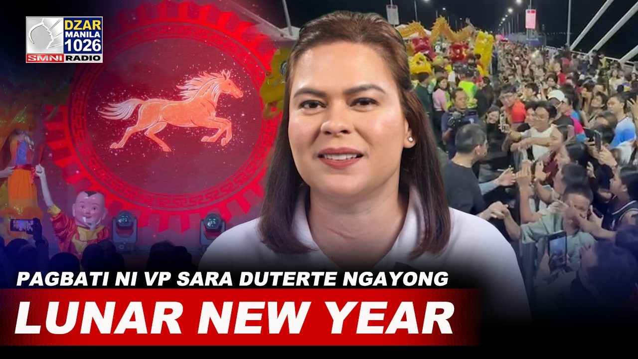 Pagkakaisa at bayanihan, mensahe ni VP Sara sa selebrasyon ng Lunar New Year