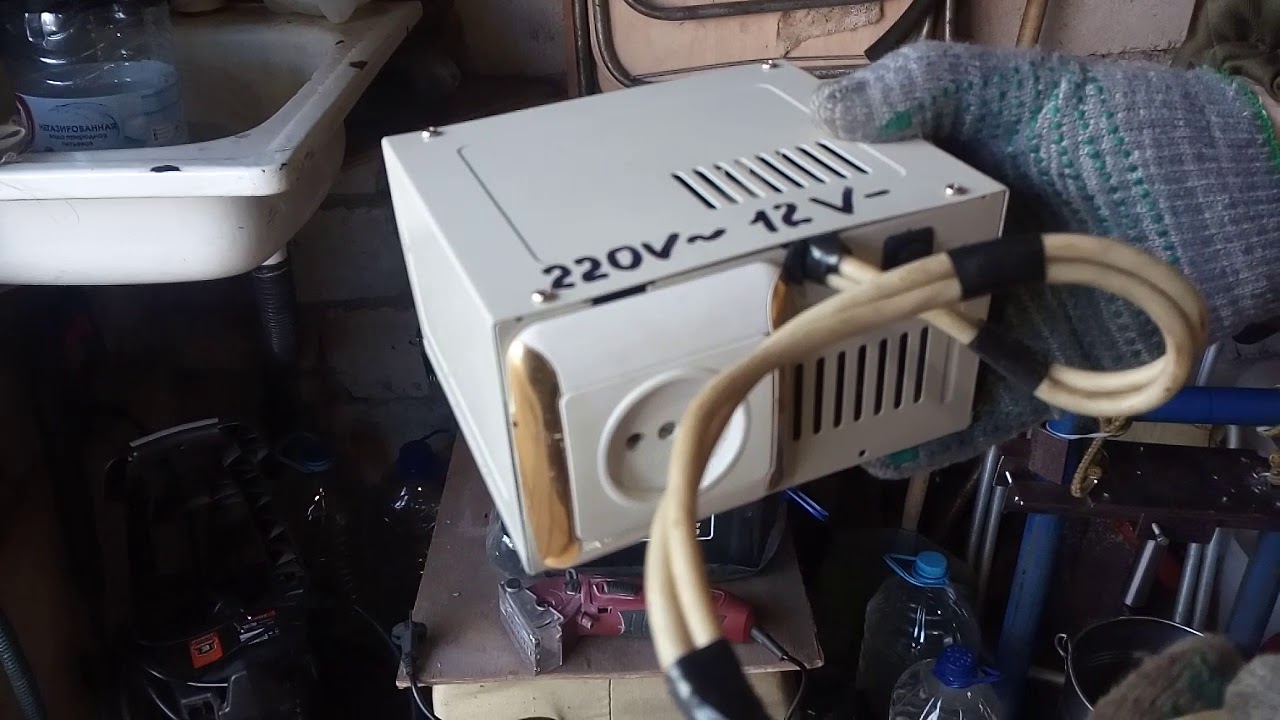 Преобразователь 12v в 220v из старого телевизора