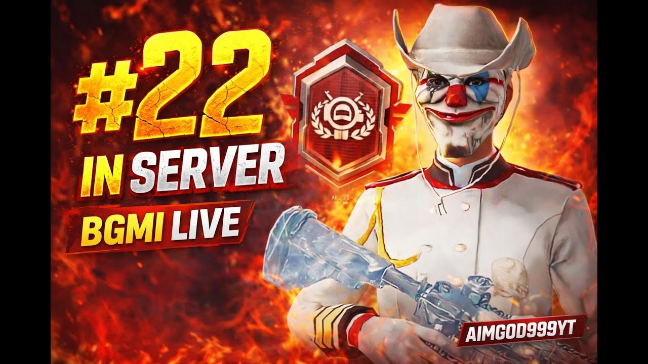 RUSH GAMEPLAY WITH Aimgod999yt 💪 | Top 100 Firearm Power | BGMI LIVE