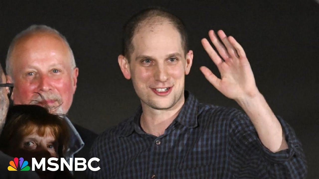 ‘Overwhelming sense of relief’: Friend of Evan Gershkovich on his return home