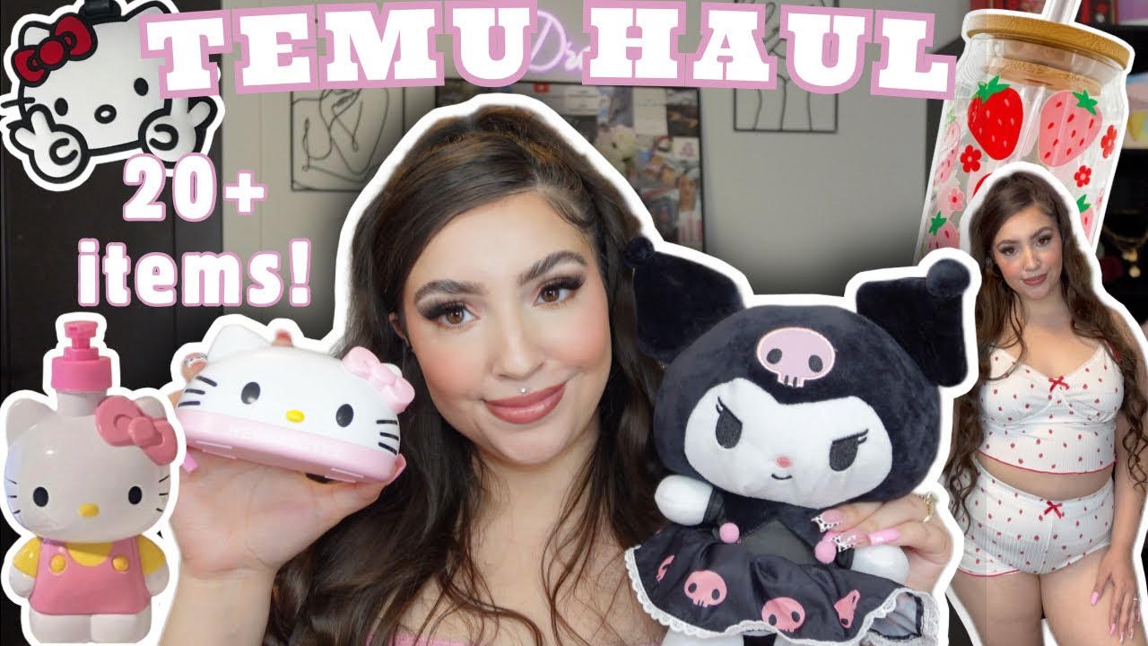 HUGE TEMU HAUL! (Hello Kitty, Fashion, Tech Accessories)