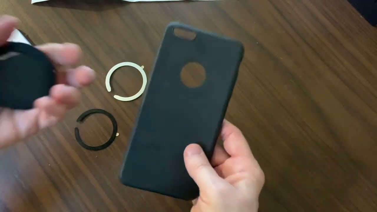 Magnetic Suction Cup Phone Mount Ring Holder - review - A+