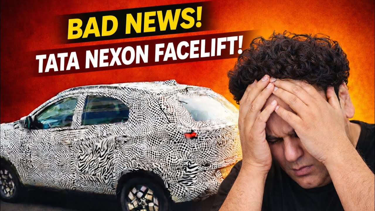 Tata Nexon Facelift ❌ | Bad News for Nexon Lover ? 😟