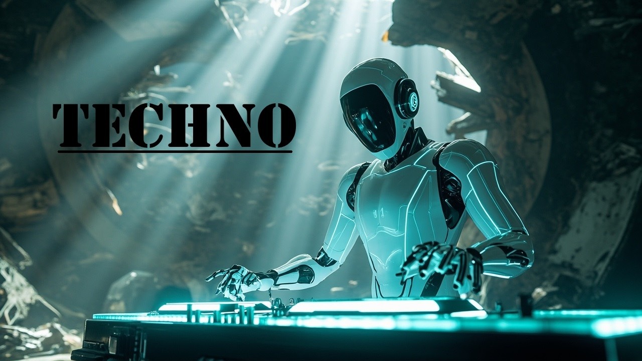 Robot DJ on an Abandoned Space Station  Deep Melodic Techno Journey