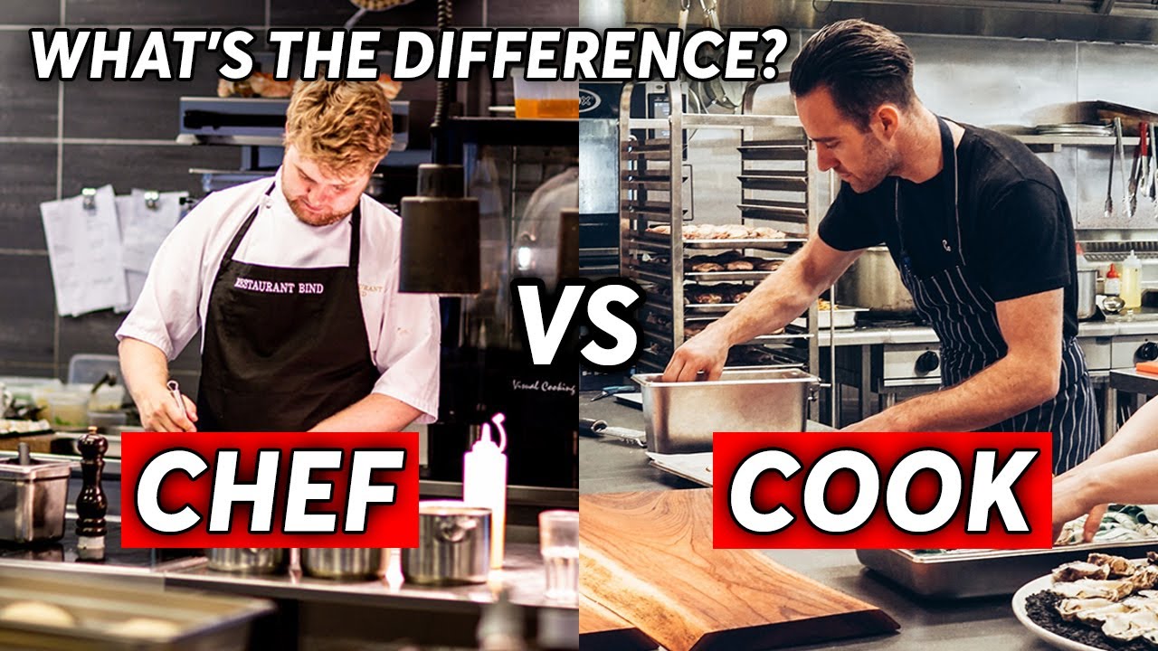 WHAT IS THE DIFFERENCE BETWEEN A CHEF AND A COOK? - Chef Jill Answers!