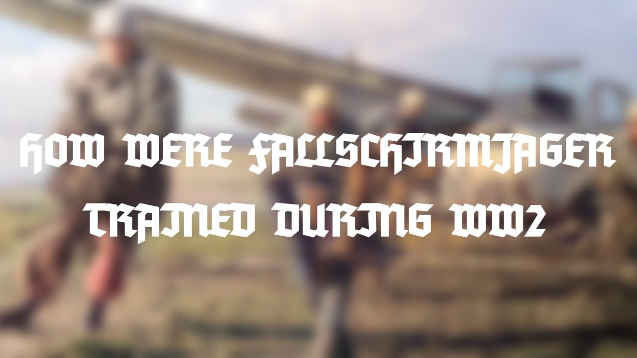 Подготовка и организация парашютистов во время Второй мировой войны.