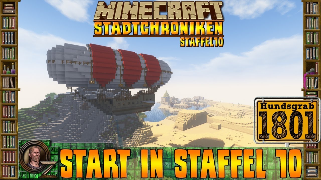Minecraft Stadtchroniken [#1801] Start in Staffel 10 [HD+ Deutsch]