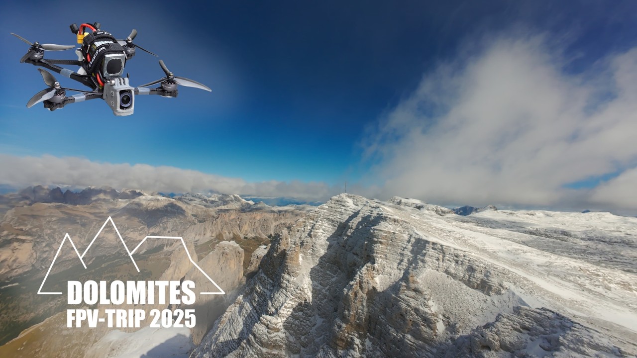 SURFING mountainrange in the dolomites! 