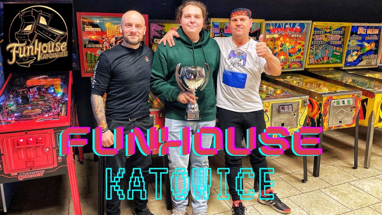 FUNHOUSE Katowice 🕹️FLIPPERY, AUTOMATY ARCADE i historia dwóch Mistrzów #pinball