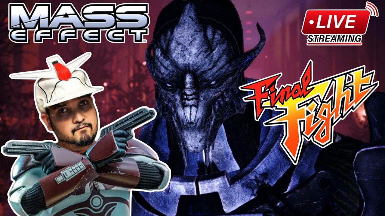 Mass Effect Legendary Edition | Saren Final Boss Fight | Ilos Conduit Playthrough | Livestream