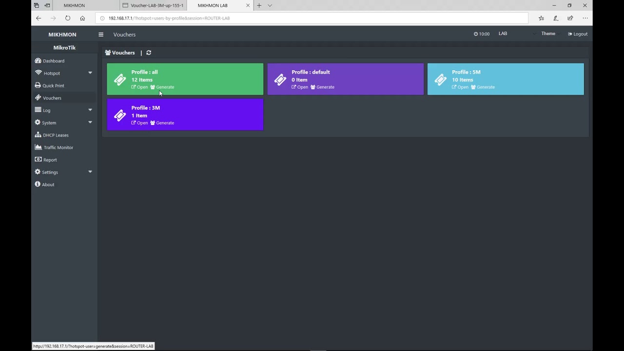 Seminario avanzado de Hotspot con Mikhmon