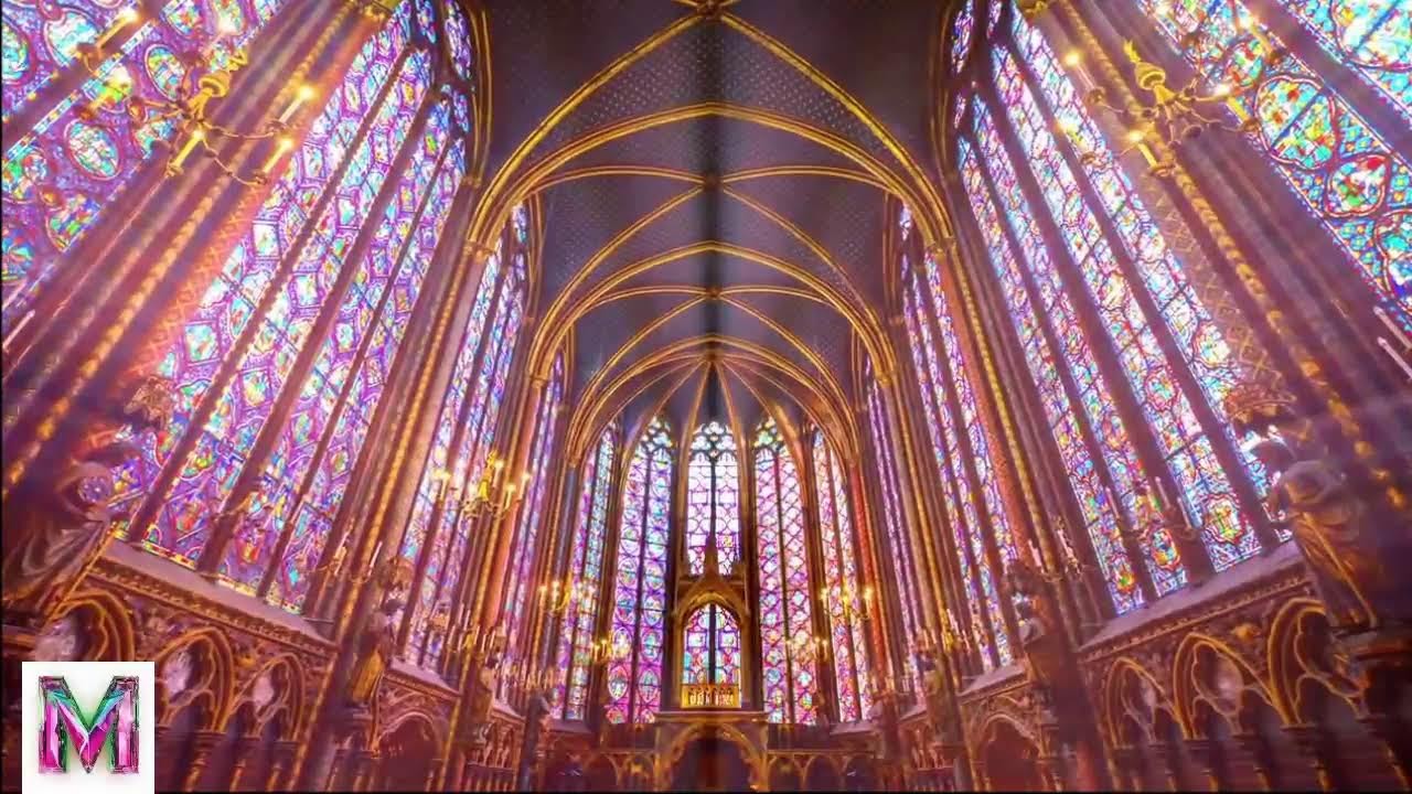 des Extraits de plusieurs
 interprétations sacrées 
du Notre Père et 
du Je vous salue Marie, 
chant