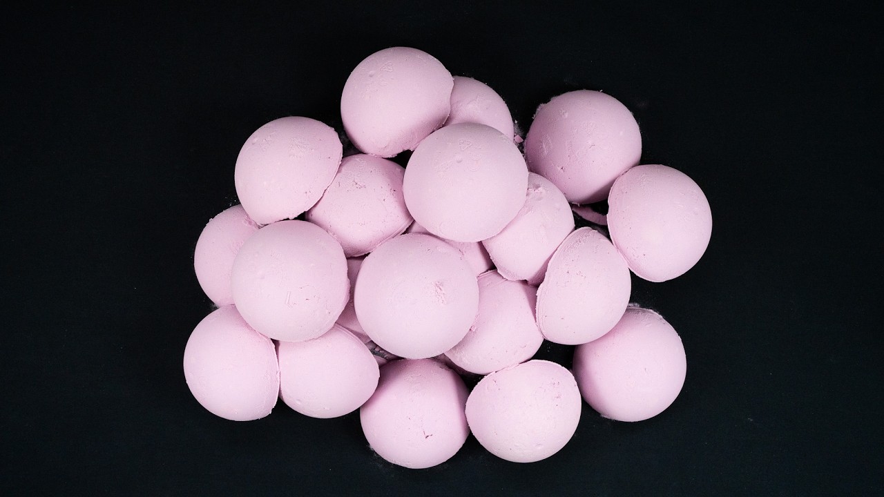 baking soda asmr - satisfying crunch 😌💕