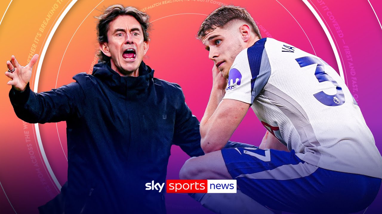 Thomas Frank takes training ahead of Dortmund as Spurs fans debate future | 