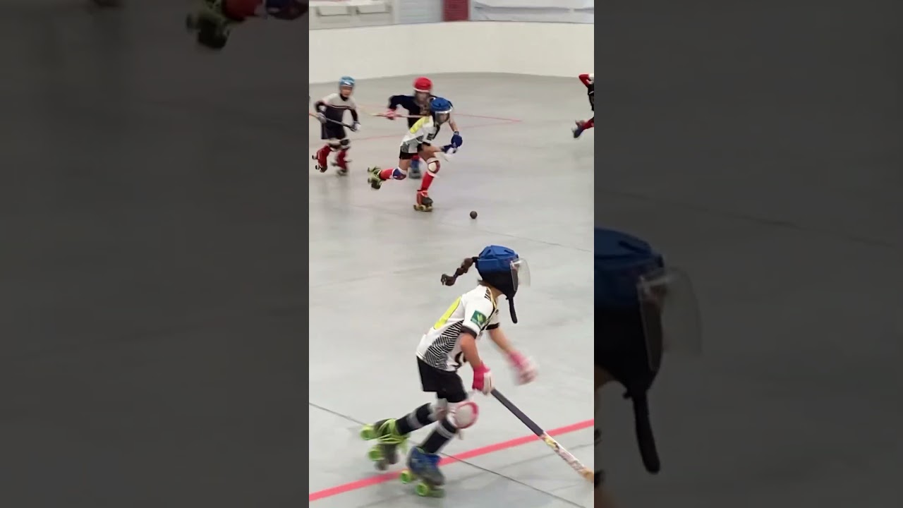 Asistencia en contraataque&hellip; 🔝 generosidad hockey patines 🏒 🥅