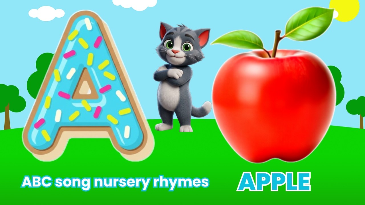 A for apple | अ से अनार | abcd | Abc phonics song nursery rhymes l Ep40