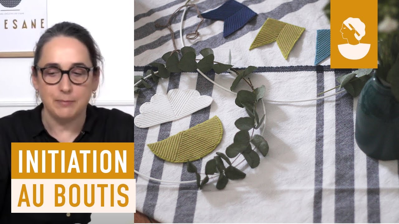 Apprenez la technique du boutis avec Martine Biessy sur Artesane.com