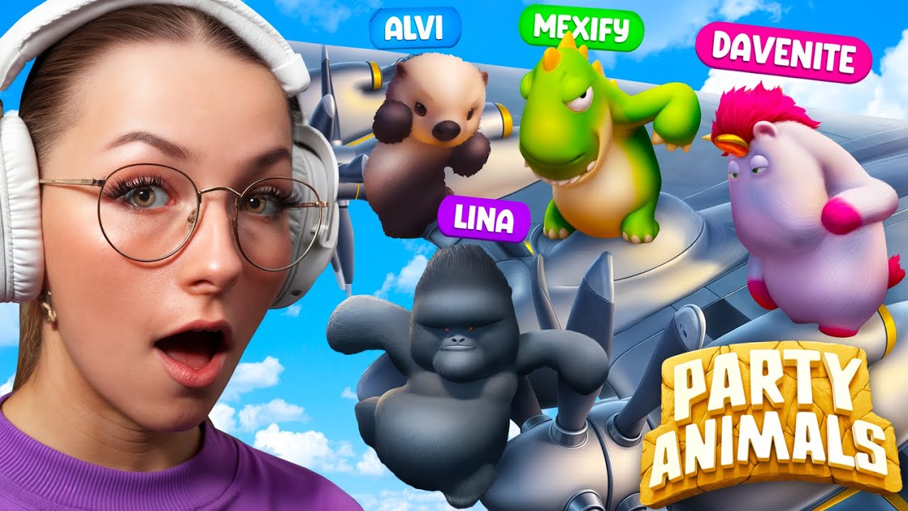 Vier Tiere, kein Plan - Party Animals Eskalation!!!🤯🦍