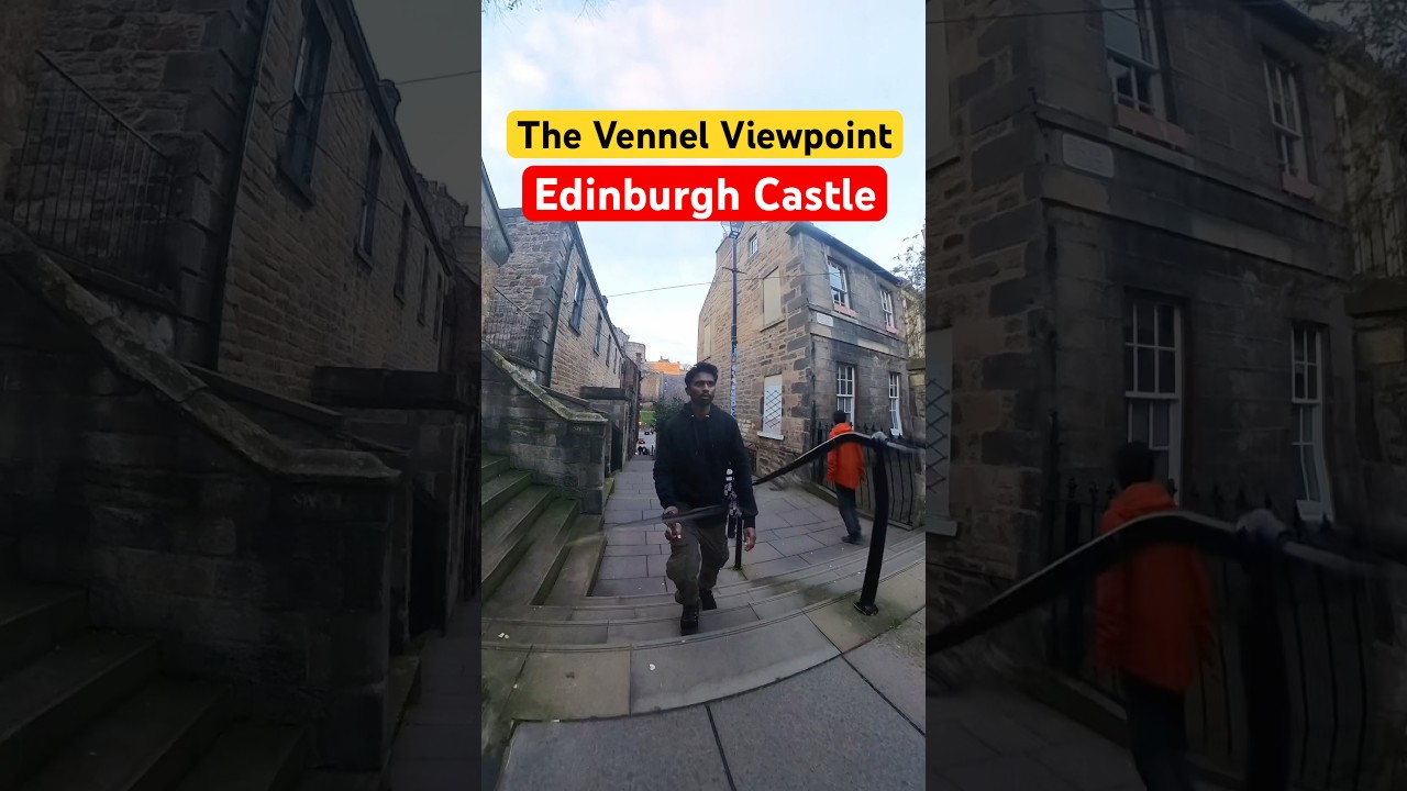 Is This the Best Hidden View of Edinburgh Castle? 🏰