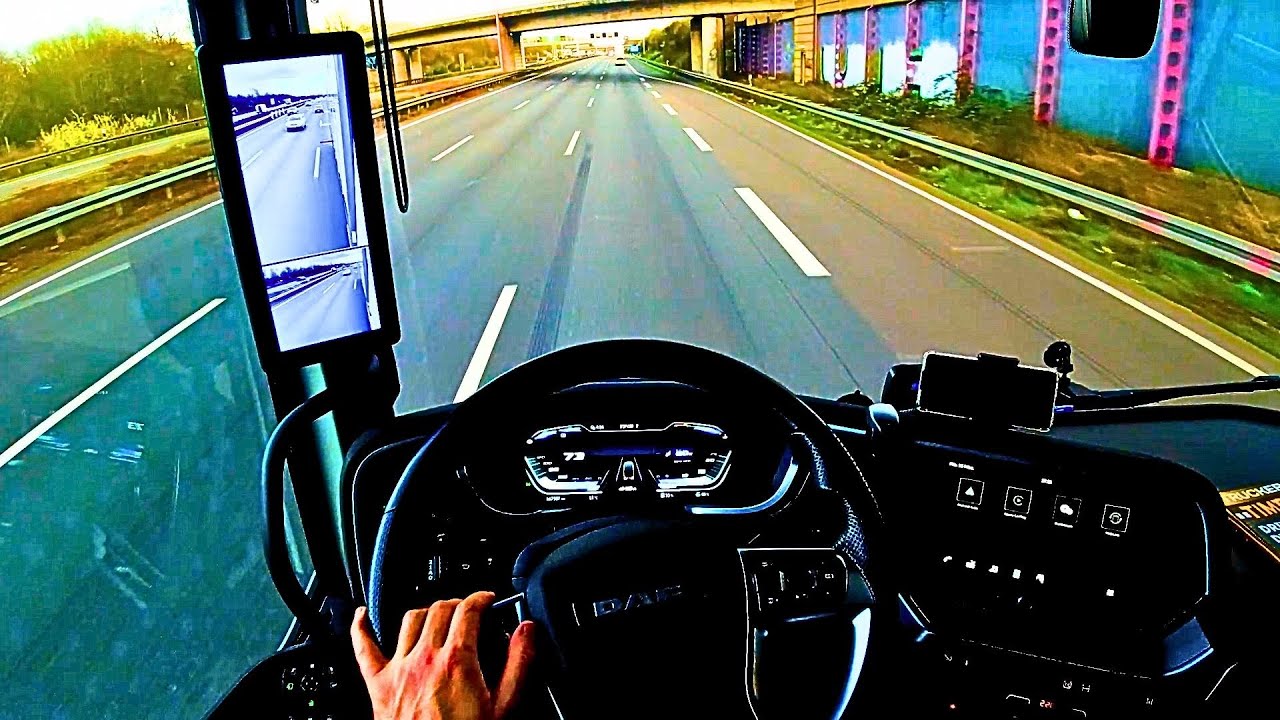 POV Nikotimer is on a long trip from Germany to Netherlands with breaks on Parkings